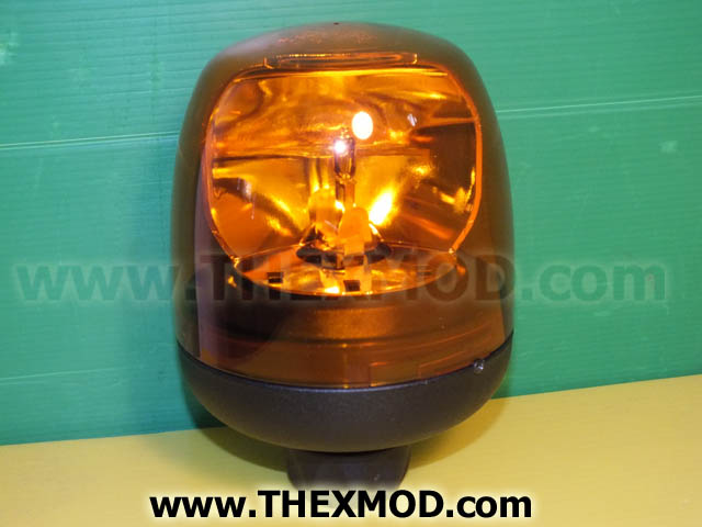 Light - Warning - Amber - 7.010in x 4.830in dia - 3491940-1