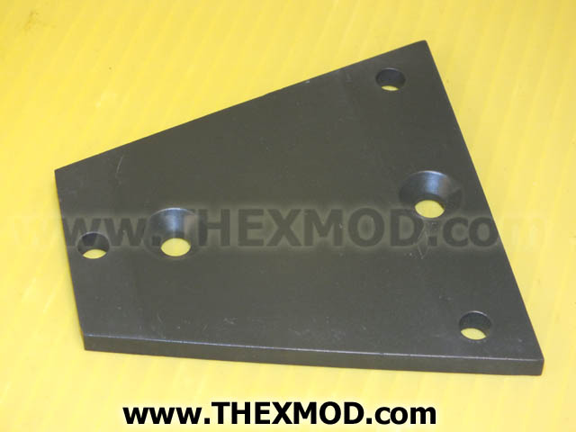 Plate Rearview Mirror - 4in Long - FV745266-1