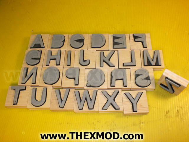 Stamp Set - Textile Marking - A4/11083-1