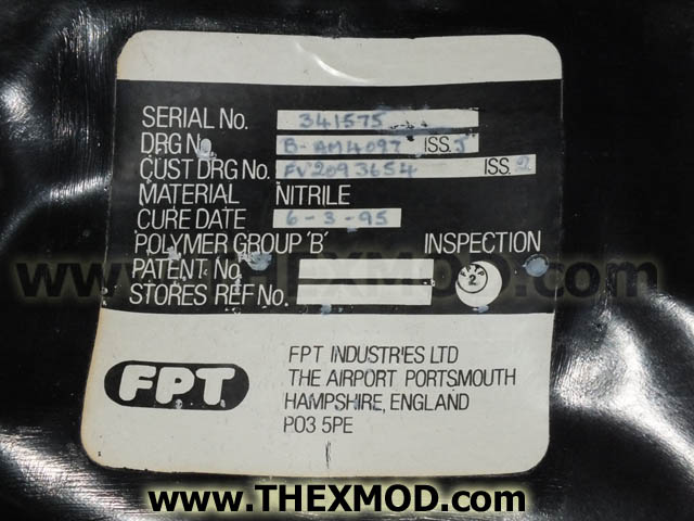 Bag - Fuel Tank - Plastic - Left Hand - FV2093654-2