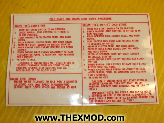 Label - Plate Instructions Red - 91116392-1