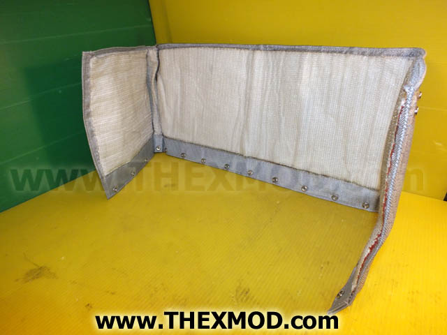 Exhaust Cover - 1000mm Long - P3600722002-3