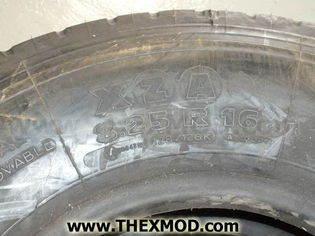 Tyre - Michelin - 8.25 R16 XZA-3