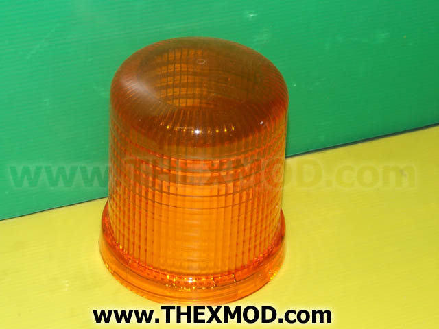 Lens - Amber - Beacon - 133mm Diameter-1