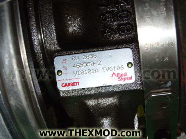 Turbo Charger - F650/M16-2