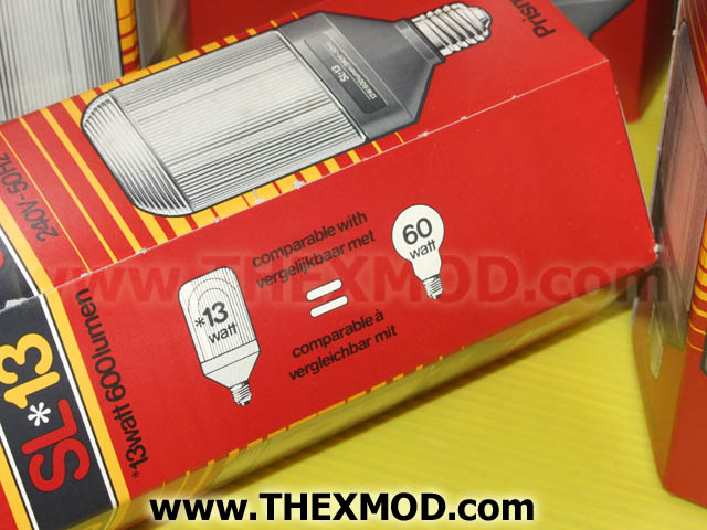 Bulb - 240V 13W - Fluorescent Prismatic-2