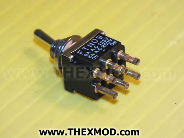 Switch Toggle - 250-v ac - 30-v dc - RS316-989-2