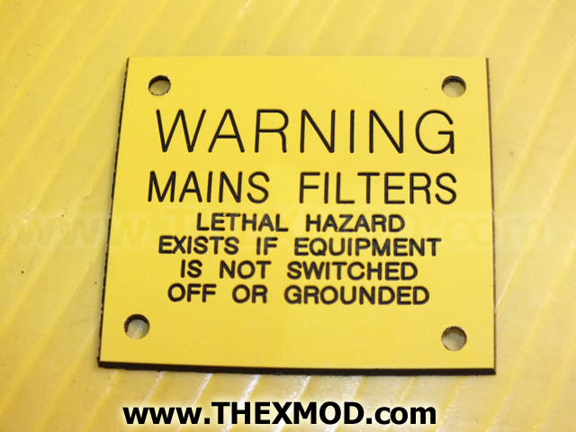 Label - Warning - Main Filters - 51862-079-00-4 -1