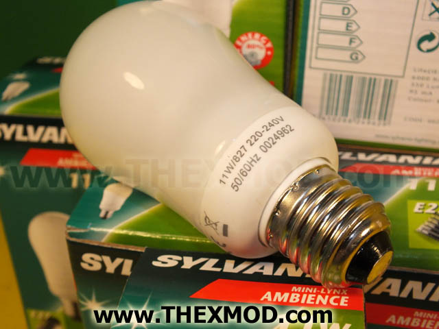 Bulb - 240V - 11W - Sylvania - Box of 10-3