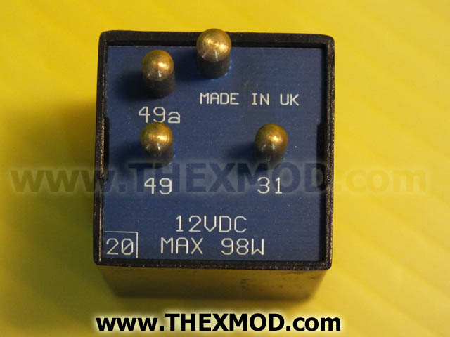 Relay - 12V - Flasher -  Intermotor 58915-2