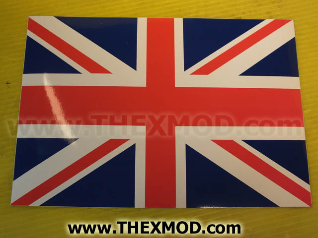 Label - Union Jack Emblem - 300mm * 210mm -1