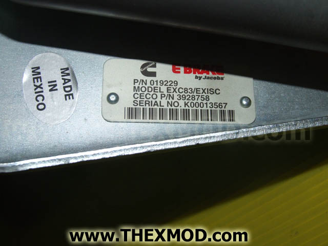 Brake - Exhaust - Cummins E-Brake - EXC83/EXISC-4