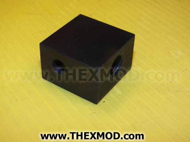 Tee - Pipe To Tube - Block - Connector - 91011887-2