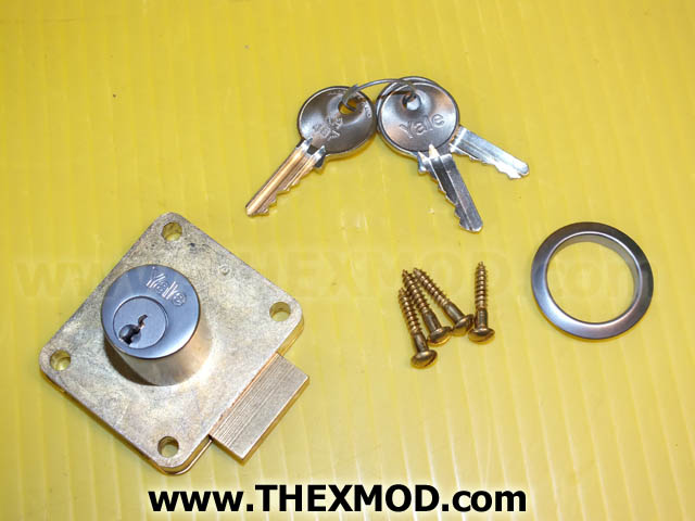 Lock Cylinder - 3 Keys - 104C-1