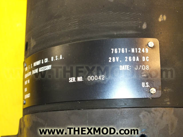 Alternator - Kit - 240 AMP - 24V - Niehoff : N1249-4