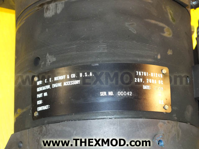 Alternator - Kit - 240 AMP - 24V - Niehoff : N1249-5