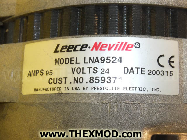 Alternator - 24v - 95 Amp - 615510-3 - For Spares or Repair -5
