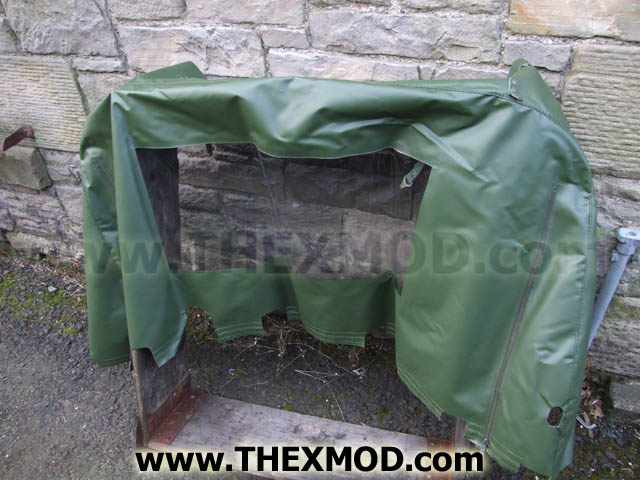 Tarpaulin - Cab - Rear - With window - 958187050-1