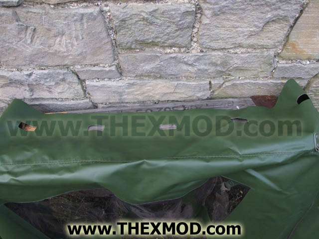 Tarpaulin - Cab - Rear - With window - 958187050-3
