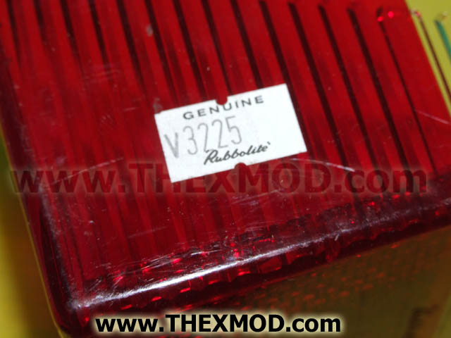 Lens - White / Red - Rubbolite - 3225-3