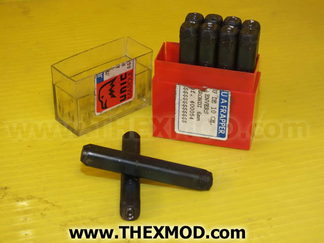 Punch Set - Metal - 6MM - 0-9 - 400054-1