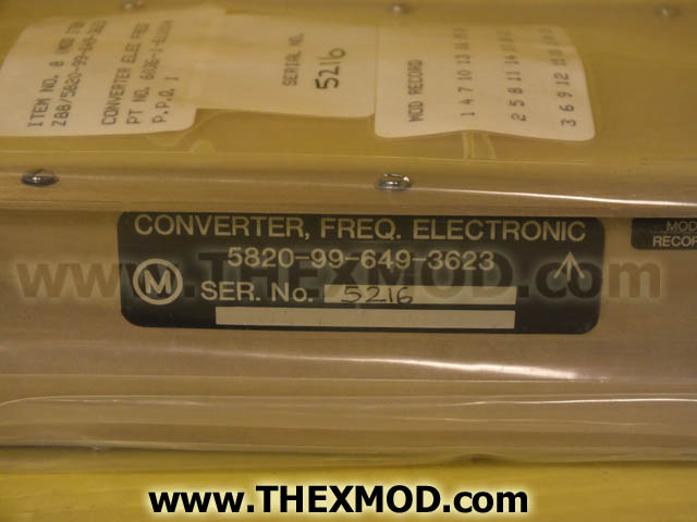 Covertor - RSRE PT6036-1-611014-3