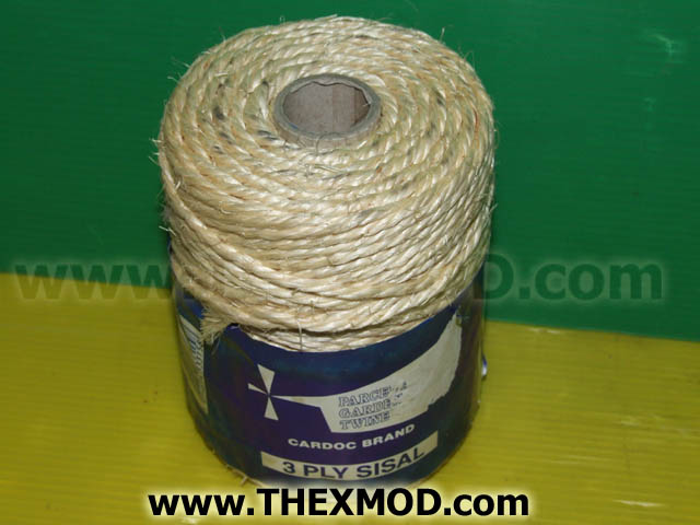 Sisal - 3 Ply - Parcel And Packing Twine - 200M /-1