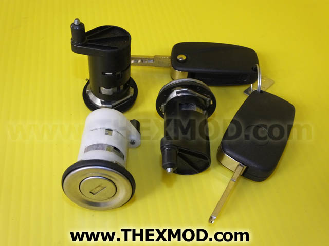 Lock Barrel and Keys - Ford -1