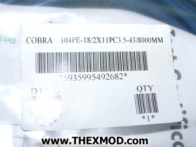 Cable - 8000mm Long - Sucoflex Microwave Cable-3