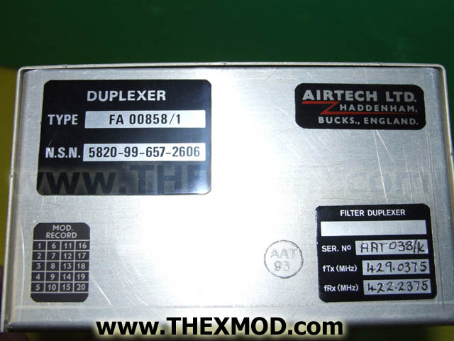 Duplexer - 5 -7 MHZ - 50 OHM  - 50 W-2