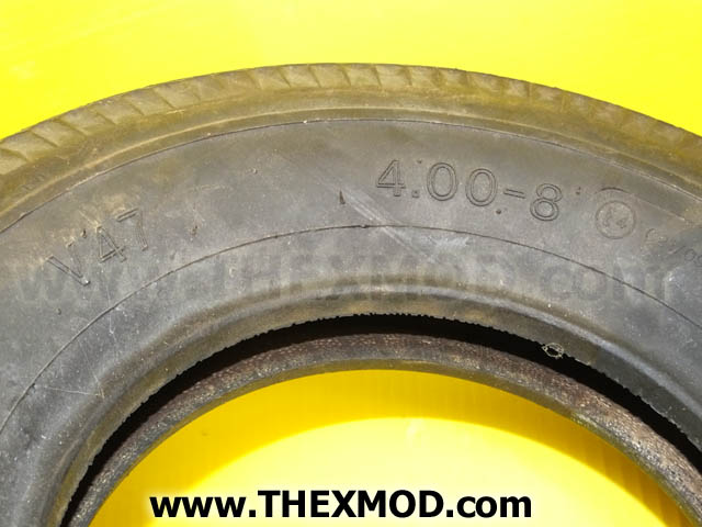 Tyre - Tubeless - 4.00-8 V47 DOT 9DA3-2