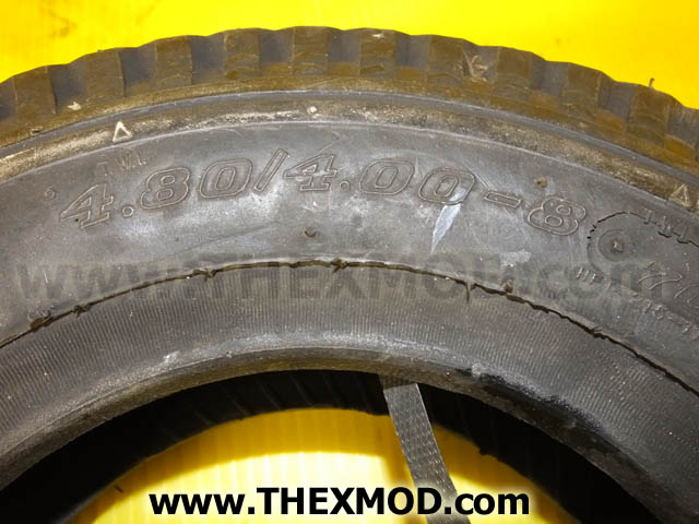 Tyre - Pneumatic - 4.00-8/16 x 4-2