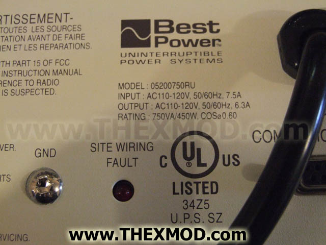Power Supply - UPS - 110V 750 VA-5
