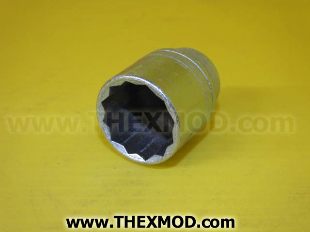 Socket - 1 1/8 Inch - 1/2 Inch D - Williams S1236-1
