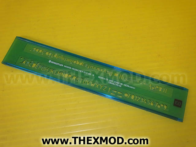 Lettering Set - Guide - 1050 57205S-1