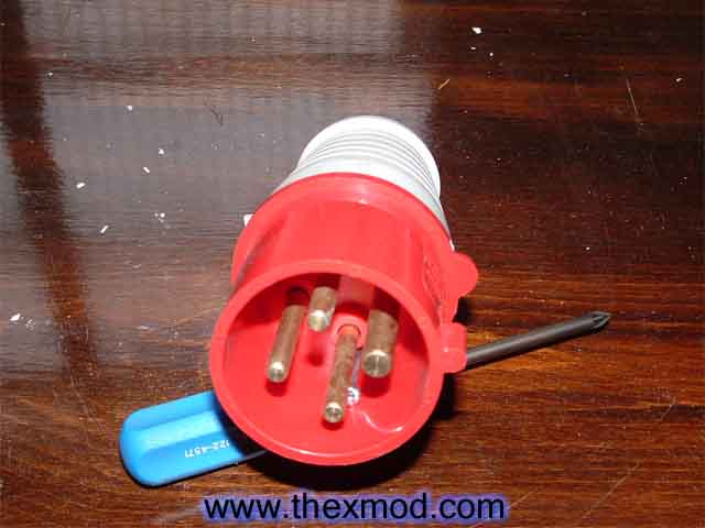 Connector - 3 Phase -  32 Amp - Male -1