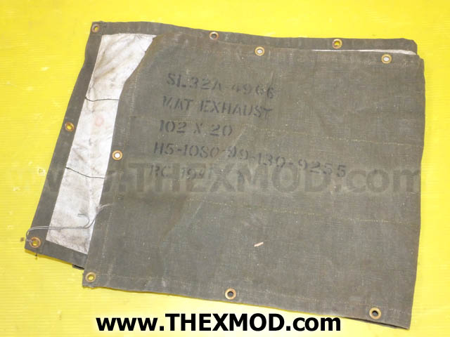 Heat Shield Exhaust Canvas - Used - UK/SC/5272 24755-1
