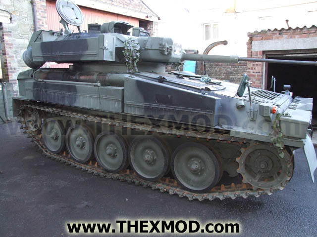 CVRT Sabre - Running & Driving, Replica Cannon-2