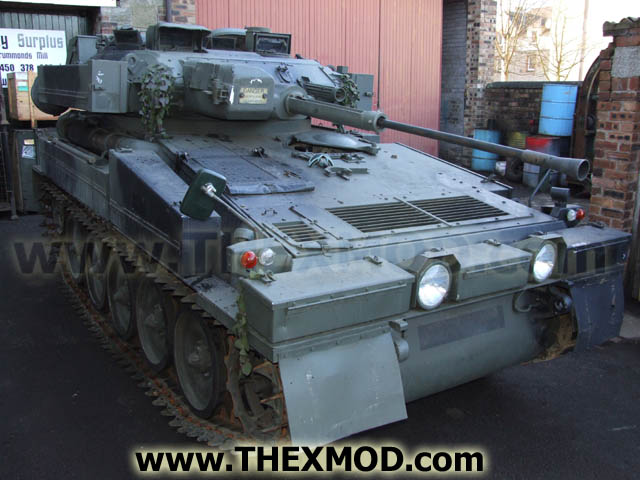 CVRT Sabre - Running & Driving, Replica Cannon-5