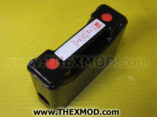 Fuseholder - 63A 660 Volt - RS63H-BLK-1