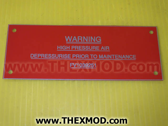 Plate Instruction - FV1039251-1