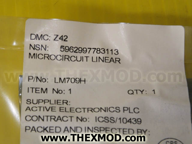 Microcircuit - LM709H-1