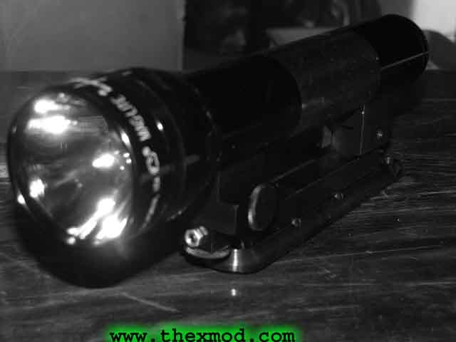 Torch - Mag-Light & Mount - L85 Rifle - Unissued -2
