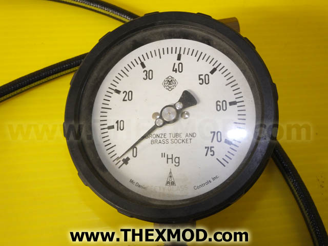 Gauge Pressure - 0 - 75 in Hg - ST1273-2