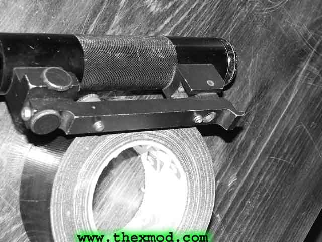 Torch - Mag-Light & Mount - L85 Rifle - issued-2