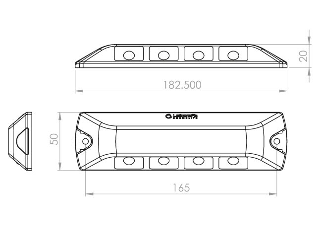 Light - Scenelite - LED - 10V-32V - 10W - SI8_4-3MV-5