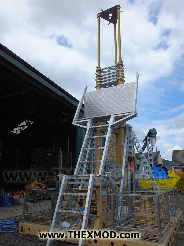 CCTV Mast - 15M - Clark Mast - ISO Frame -3