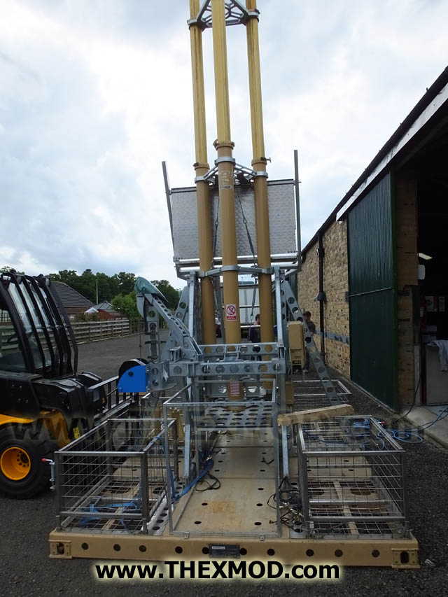 CCTV Mast - 15M - Clark Mast - ISO Frame -4