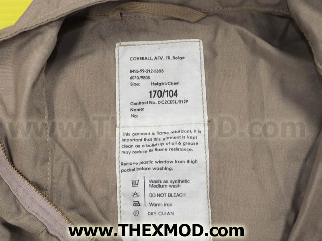 Coveralls - Crewmens - DC/MS/5442-D00118 SIZE 170/104 -3