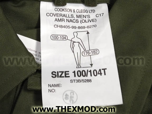 Coverall - Flame Retardent - S&TD/PS/1002 -3